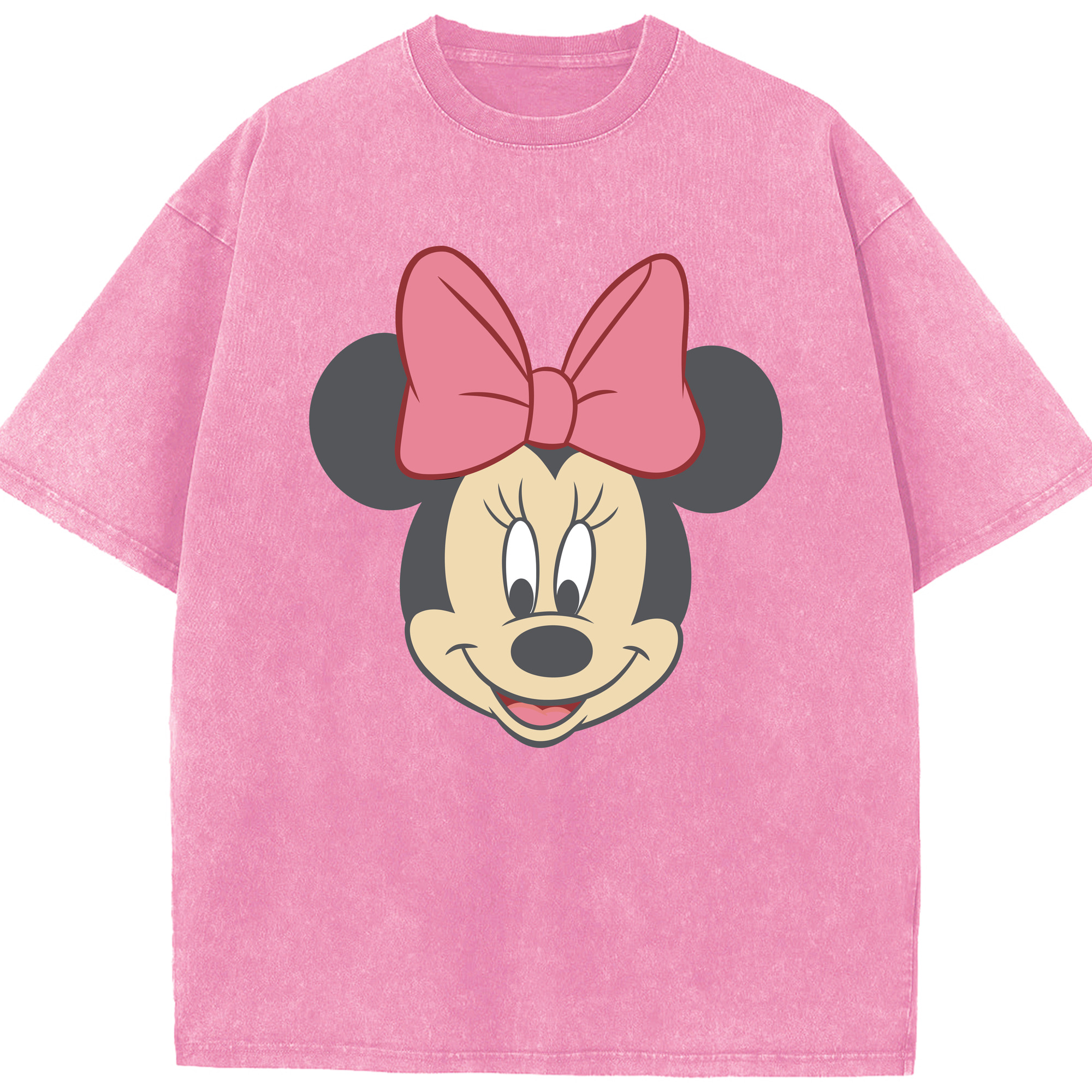 （画像用） ミッキーマウス Mickey Mouse 綿100% ヴィンテージ風 半袖Tシャツ（フロントプリント）